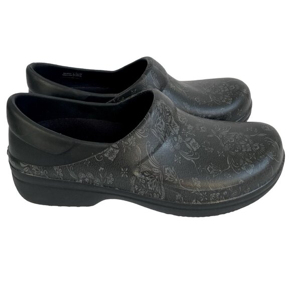 CROCS Neria Pro II Floral Clogs Size 11 - Picture 1 of 8